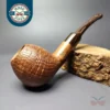 Morgan Arbutus Sandblasted Apple Strawberry Briar Pipe, New