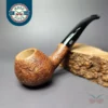 Chacom Flame Grain 871 Sandblasted Author Estate Briar Pipe, Unsmoked