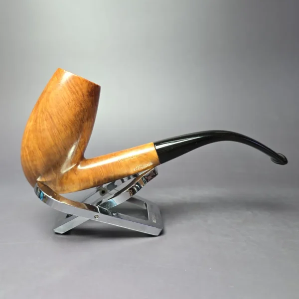 Ed Burak Connoisseur Smooth Stack Egg Estate Briar Pipe, American Estates - Image 2