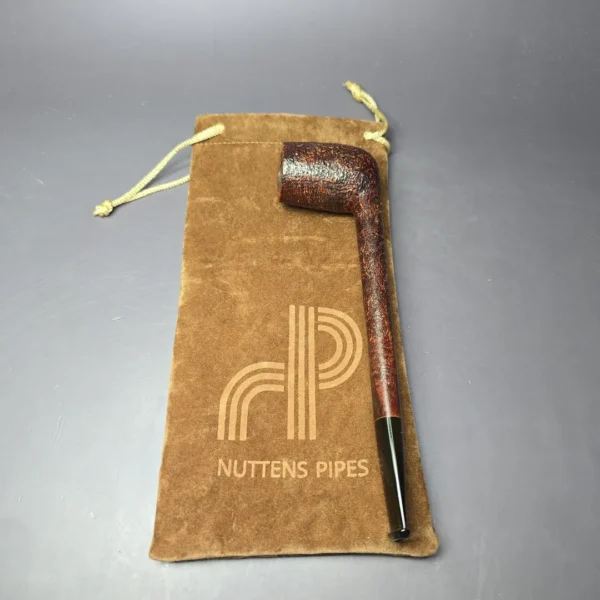 Bruno Nuttens Hand Made Grade A Sandblasted Canadian Estate Briar Pipe, Unsmoked - Image 2