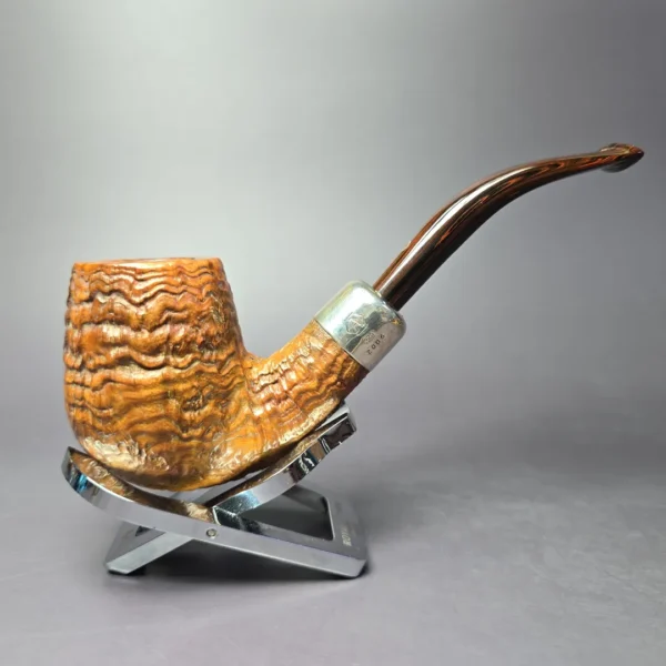 Ashton 2006 Old Church XXX Sandblasted Estate Briar Pipe, English Estates - Image 2
