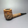 Custom-Bilt Mincer Era XL Rusticated Filter Billiard Estate Briar Pipe, - Image 2