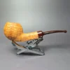 Sean Reum Sandblasted Apple Handmade Briar Pipe, New - Image 2