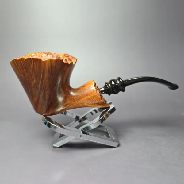 Bjarne XL Smooth Freehand Estate Briar Pipe, Danish Estates - Image 2