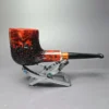 Nording Partially Rusticated Spigot Pot Estate Briar Pipe, Unsmoked - Image 2