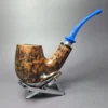 Nording B XL Smooth Bent Billiard w/ Silver Estate Briar Pipe, Unsmoked - Image 2