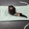 Morgan BlackJack 20 Sandblasted Bulldog Briar Pipe, New - Image 2