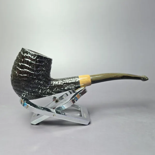 la Biota "Economica" Rusticated Acorn Handmade Briar Pipe, New - Image 2
