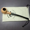 Morgan Bones Sandblasted Churchwarden Briar Pipe, New - Image 2