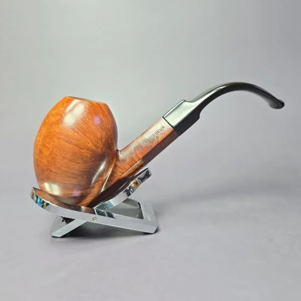 Ed Burak Connoisseur XL Smooth Diamond Shank Egg Estate Briar Pipe, American Estates - Image 2