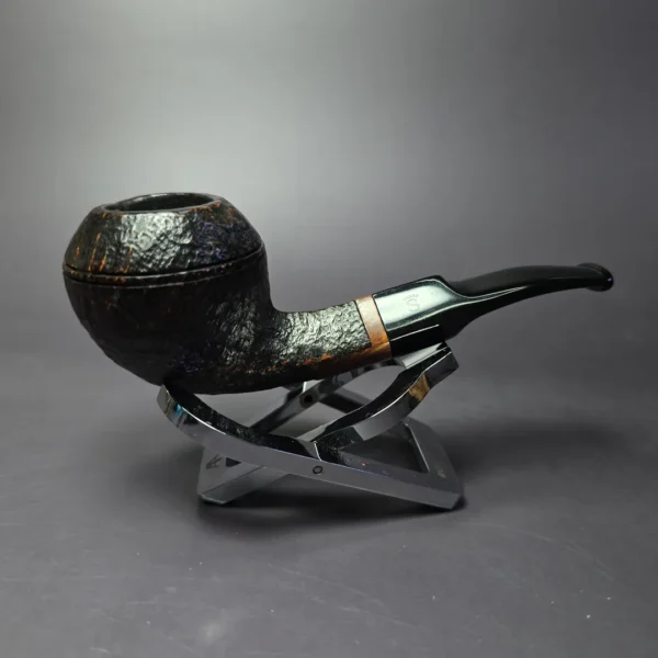 Stanwell 191 Sandblasted Bulldog Estate Briar Pipe, Danish Estates - Image 2