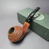 Ser Jacopo 2 x Maxima S2 Sandblasted Bulldog Estate Briar Pipe - Image 2