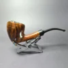 WO Larsen Straight Grain Smooth Acorn w/ Plateaux Estate Briar Pipe, Unsmoked - Image 2