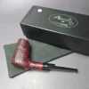 Ascorti Sabbia di Oro Sandblasted XL Stack Poker Estate Briar Pipe, Unsmoked - Image 2