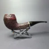 Peterson Kinsale XL14 Rusticated Rhodesian Estate Briar Pipe, Irish Estates - Image 2