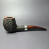 Ferndown Bark 3 Star Rusticated Panel Apple Estate Briar Pipe, English Estates - Image 2