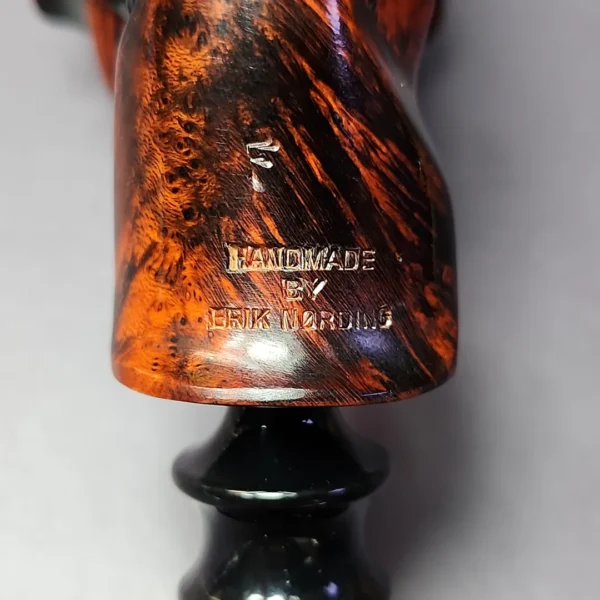 Nording Rusticated Freehand Estate Briar Pipe, Unsmoked - Image 2