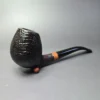 W.O. Larsen Sandblasted Walrus (Sven Knudsen Design) Estate Briar Pipe, Unsmoked - Image 2