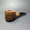 Kaywoodie Handmade “Paul Bunyan” Rusticated Pot Estate Briar Pipe, American Estates - Image 2