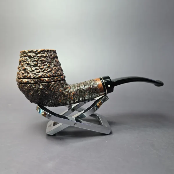 Becker Limited Edition 30 Years 03/60 Rusticated Bulldog Estate Briar Pipe, Italian Estates - Image 2