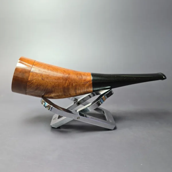 Wally Frank Smooth Horn Cigar Wind Cap Estate Briar Pipe, American Estates - Image 2