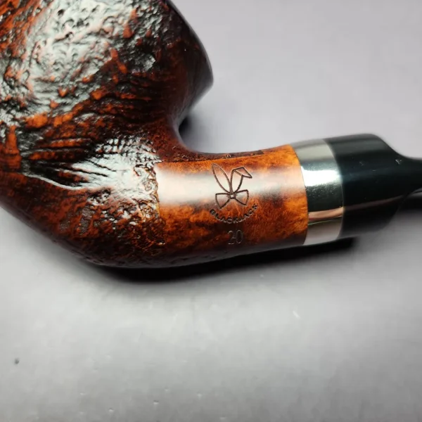 Morgan BlackJack 20 Sandblasted Dublin Briar Pipe, New - Image 2