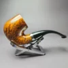 Merchant Service Smooth "Full Bent" Handmade Briar Pipe, New - Image 2
