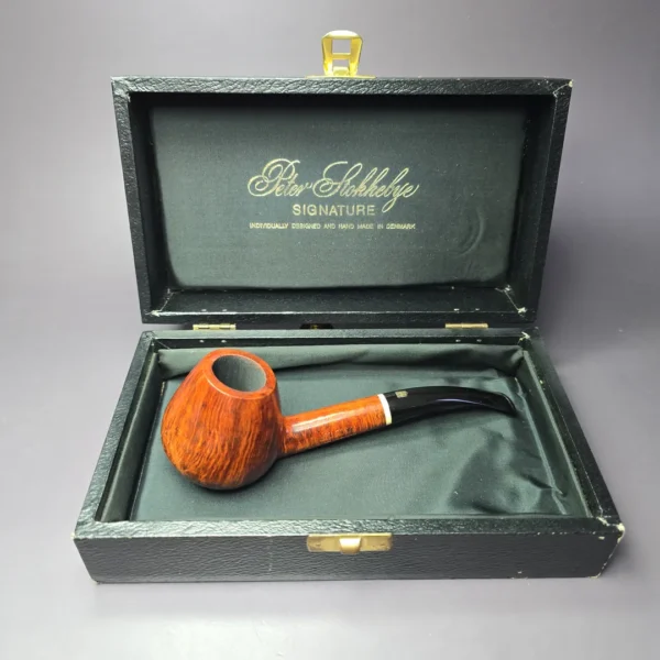 Peter Stokkebye (Jorgen Larsen) E Long Shank Brandy Estate Briar Pipe, Danish Estates - Image 2
