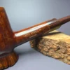James Upshall Tradition Magnum Plateaux Foot Brandy Estate Briar Pipe, Unsmoked - Image 2