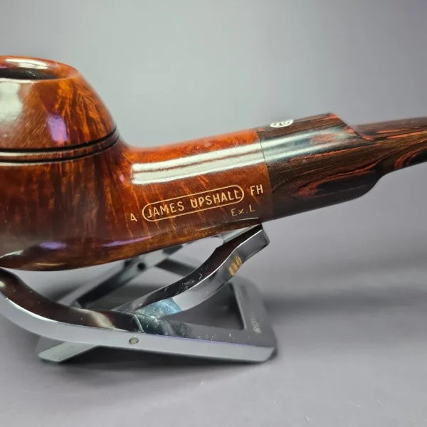 James Upshall A Grade EXL Bullmoose w/ Cumberland Estate Briar Pipe, Unsmoked - Image 2