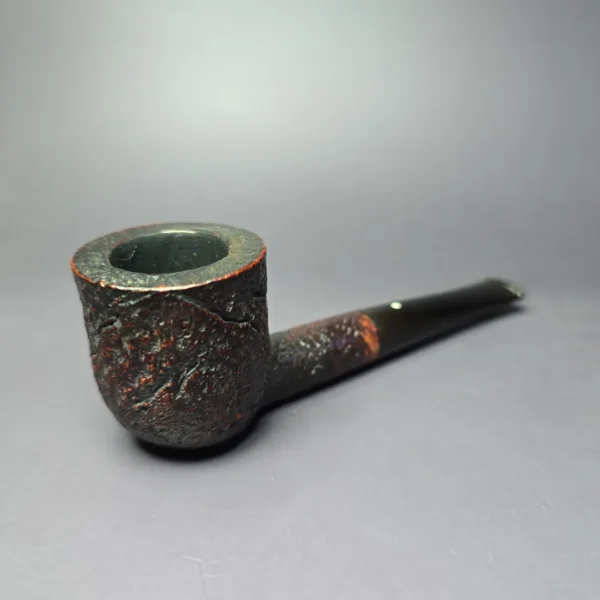 Dunhill 1964 Shell Briar Sandblasted Pot Estate Briar Pipe, English Estates - Image 2