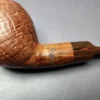 Morgan Arbutus Sandblasted Apple Strawberry Briar Pipe, New - Image 2