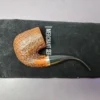 Merchant Service Sandblasted "Full Bent" Bent Billiard Briar Pipe, New - Image 2