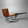 James Upshall Tilshead Group 5 Smooth Saddle Dublin Estate Briar Pipe, Unsmoked - Image 3