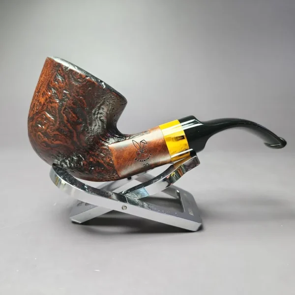 Morgan BlackJack 20 Limited Edition Sandblasted Dublin Briar Pipe, New - Image 3