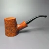 Ascorti Sabbia Di Oro Sandblasted Cherrywood Sitter Estate Briar Pipe, Unsmoked - Image 3
