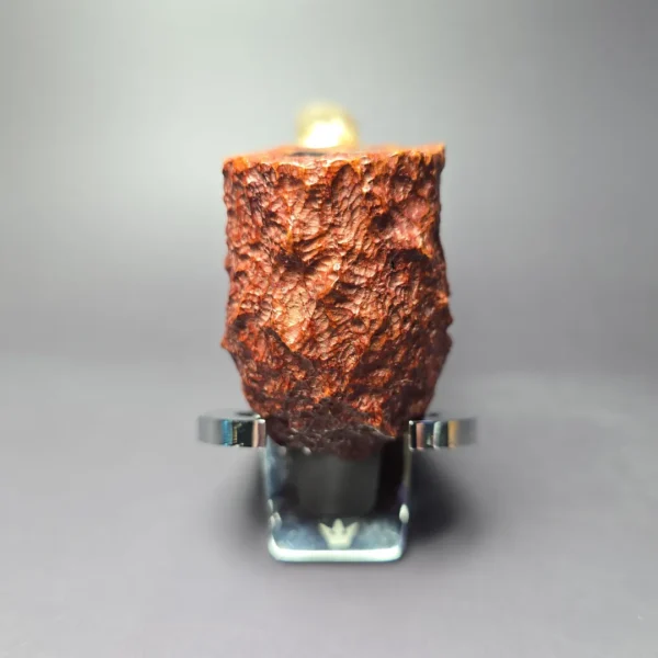 Savinelli Estella Rusticated Freehand Brandy Estate Briar Pipe, Unsmoked - Image 3