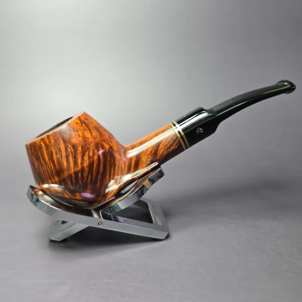 Design Berlin Burberry Smooth Rhodesian Estate Briar Pipe, 9mm, Unsmoked - Image 3