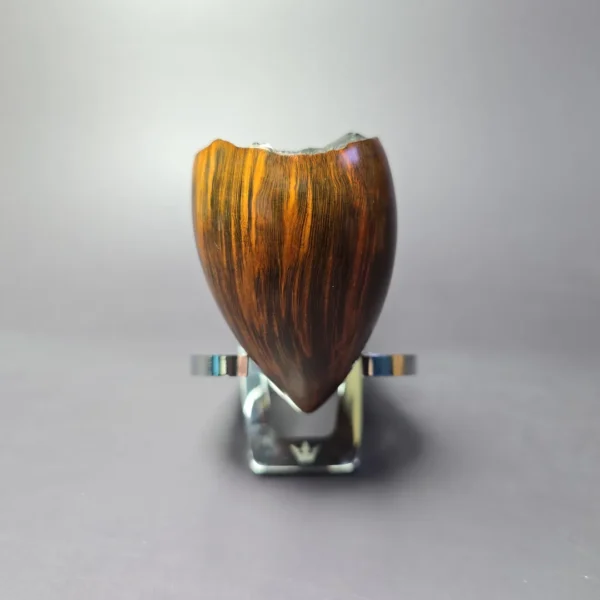WO Larsen Straight Grain 7 Smooth Acorn w/ Plateaux Estate Briar Pipe, Unsmoked - Image 3