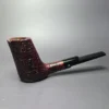 Ascorti Sabbia di Oro Sandblasted XL Stack Poker Estate Briar Pipe, Unsmoked - Image 3