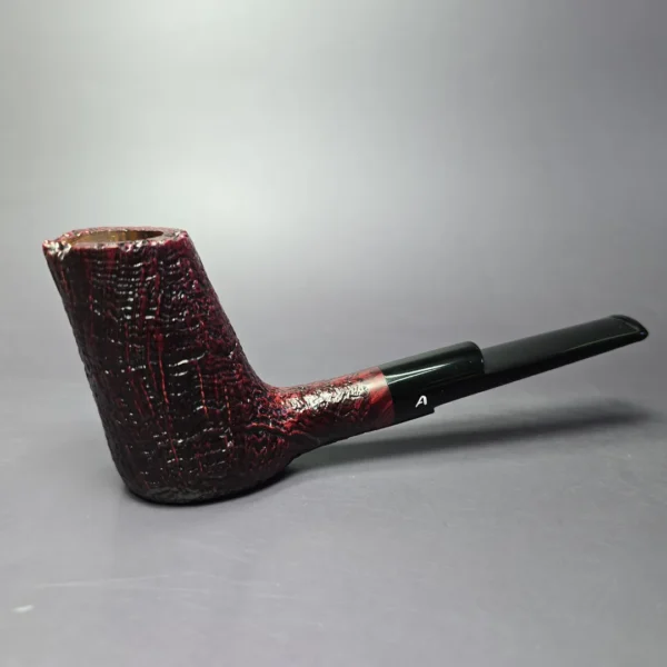 Ascorti Sabbia di Oro Sandblasted XL Stack Poker Estate Briar Pipe, Unsmoked - Image 3