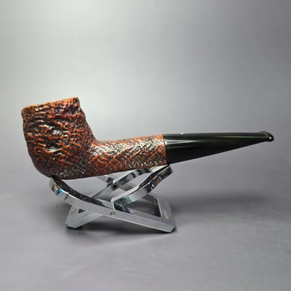 Dunhill 1924 Shell Sandblasted Billiard Estate Briar Pipe, English Estates - Image 3