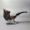 Nording Rusticated Freehand Estate Briar Pipe, Unsmoked - Image 3