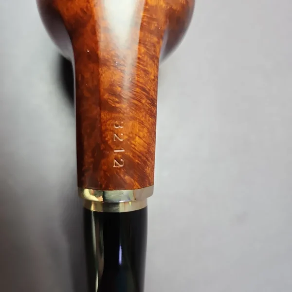 Vauen 3212 Smooth Hex Shank Apple Estate Briar Pipe, Unsmoked, 9mm - Image 3