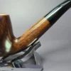 Astleys Meerschaum Lined Bent Billiard Estate Briar Pipe, English Estates - Image 3