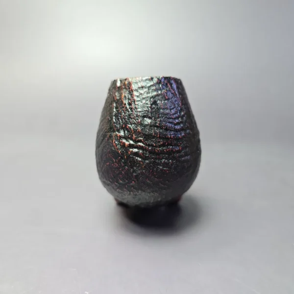 W.O. Larsen Sandblasted Walrus (Sven Knudsen Design) Estate Briar Pipe, Unsmoked - Image 3