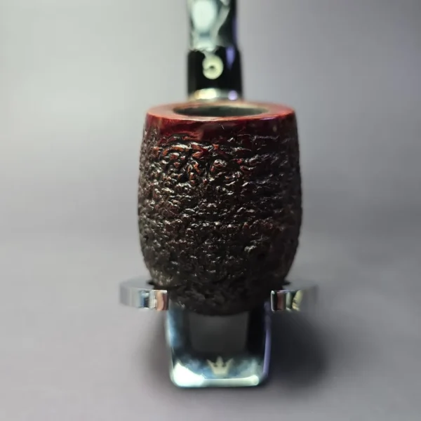 Il Ceppo Rusticated Oom Paul w/ Silver Estate Briar Pipe, Italian Estates - Image 3