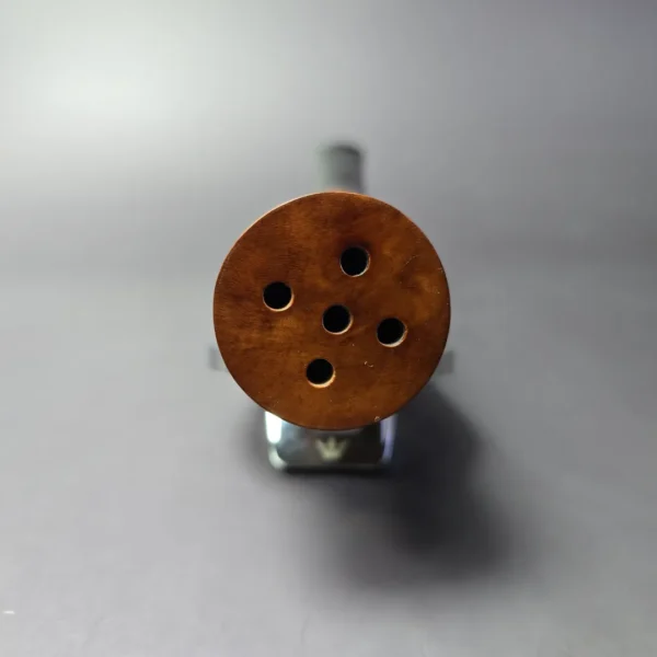 Wally Frank Smooth Horn Cigar Wind Cap Estate Briar Pipe, American Estates - Image 3