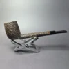 Lumberman Special Rusticated Lumberman Estate Briar Pipe, English Estates - Image 3