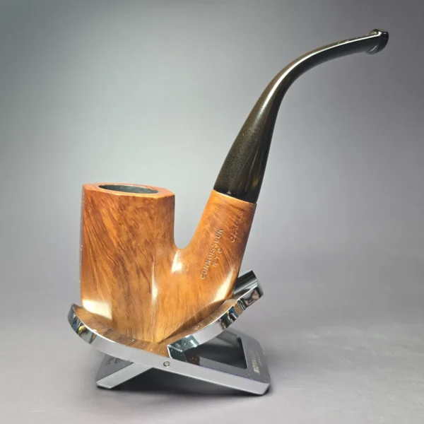 Ed Burak Connoisseur Smooth Panel Oom Paul Estate Briar Pipe, American Estates - Image 3